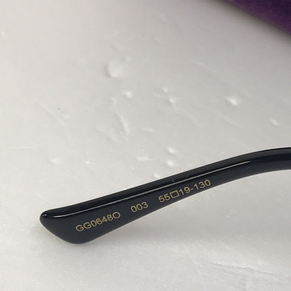 💯 - New Authentic GUCCI GG0648O square-frame tortoiseshell optical glasses - Picture 15 of 16